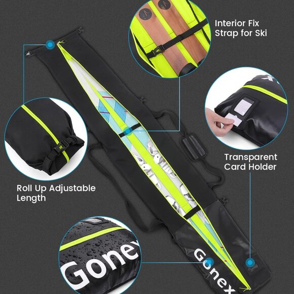 NEW Padded Ski Bag + Boot Bag Combo - Picture 9 of 11